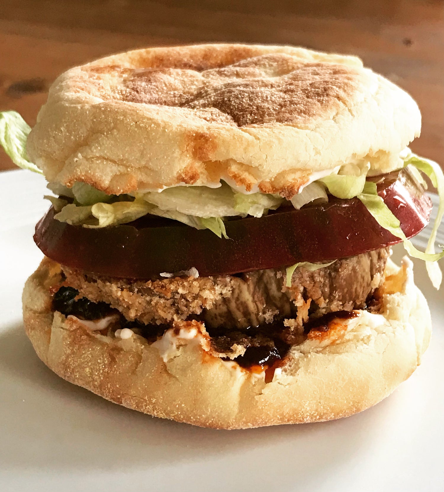 Crispy Eggplant Sandwich