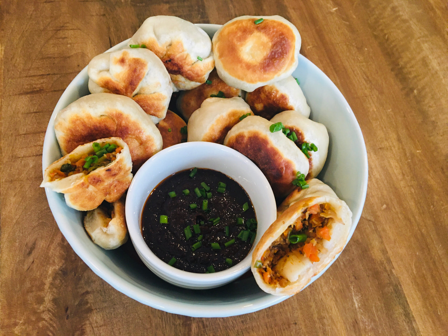 Asian Veggie Pockets