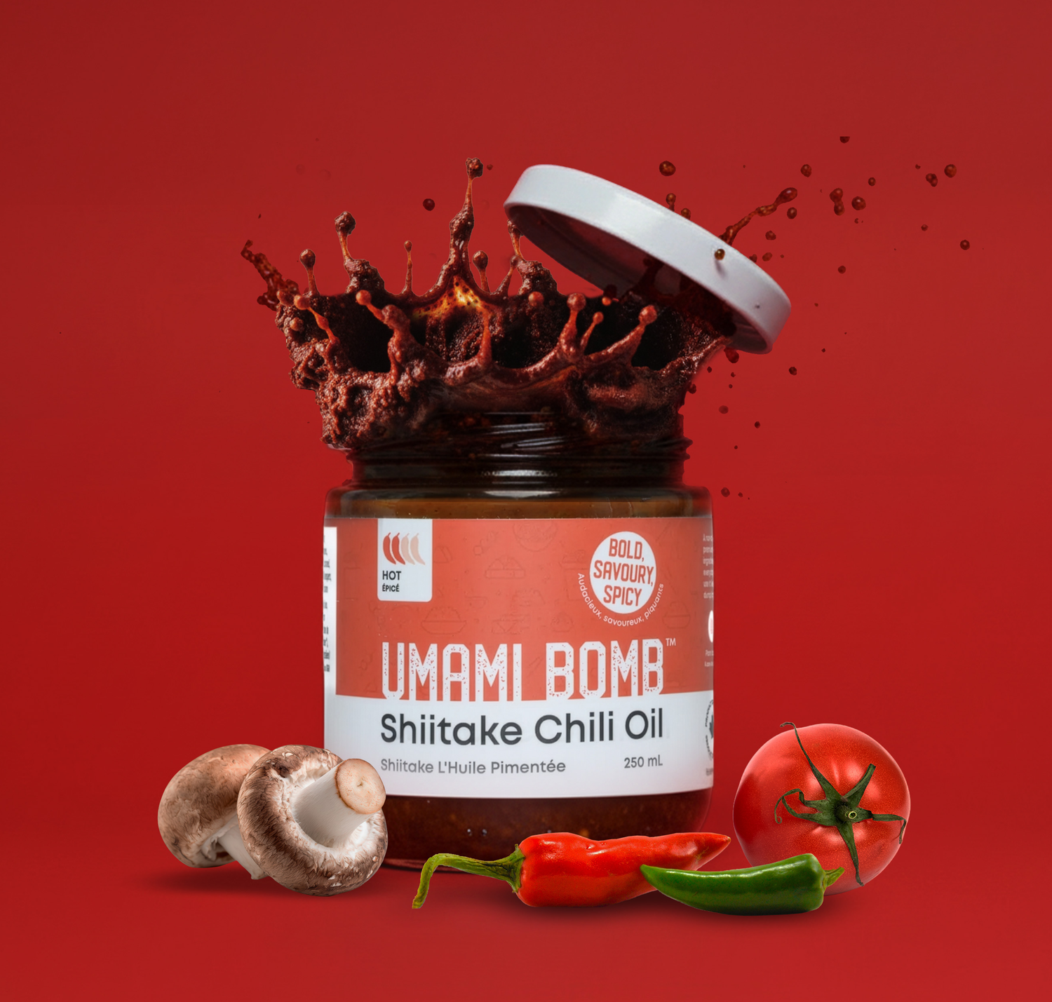 Shiitake Chili Oil Hot