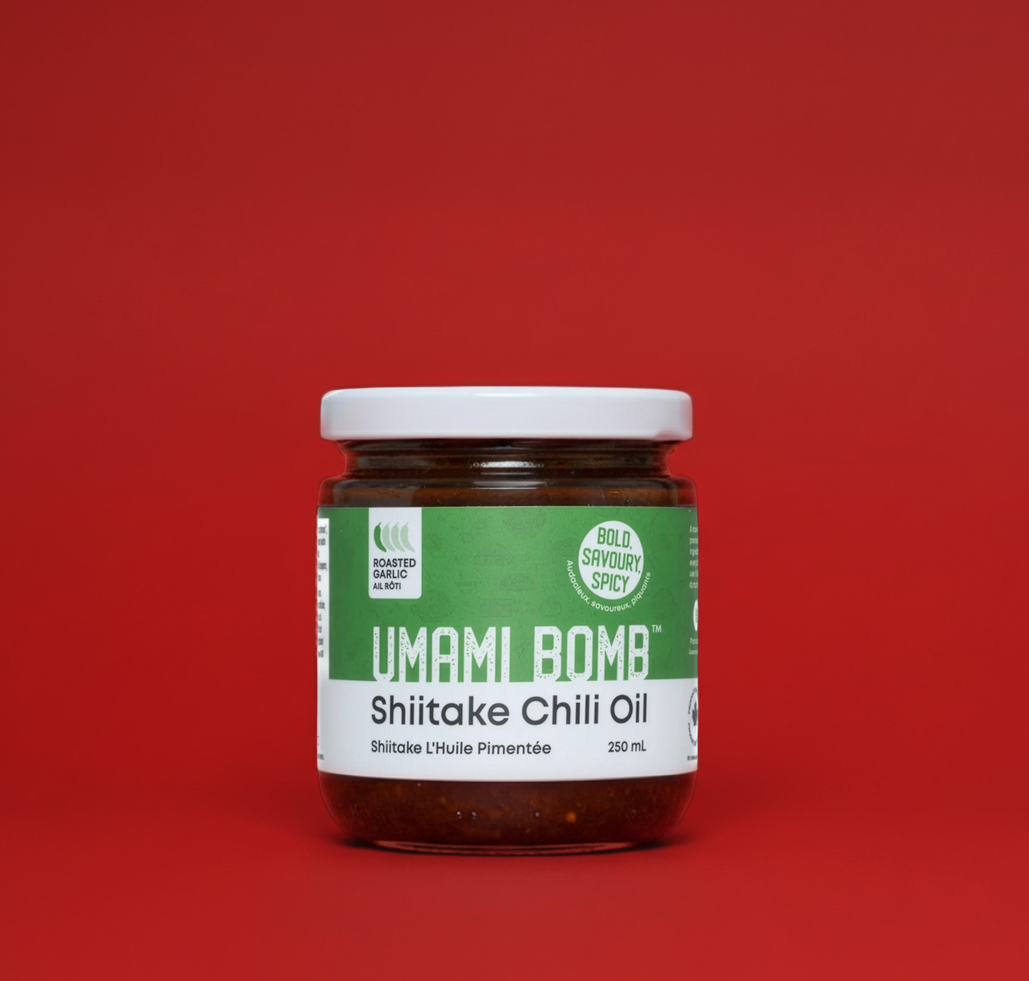 Shiitake Chili Oil Roasted Garlic