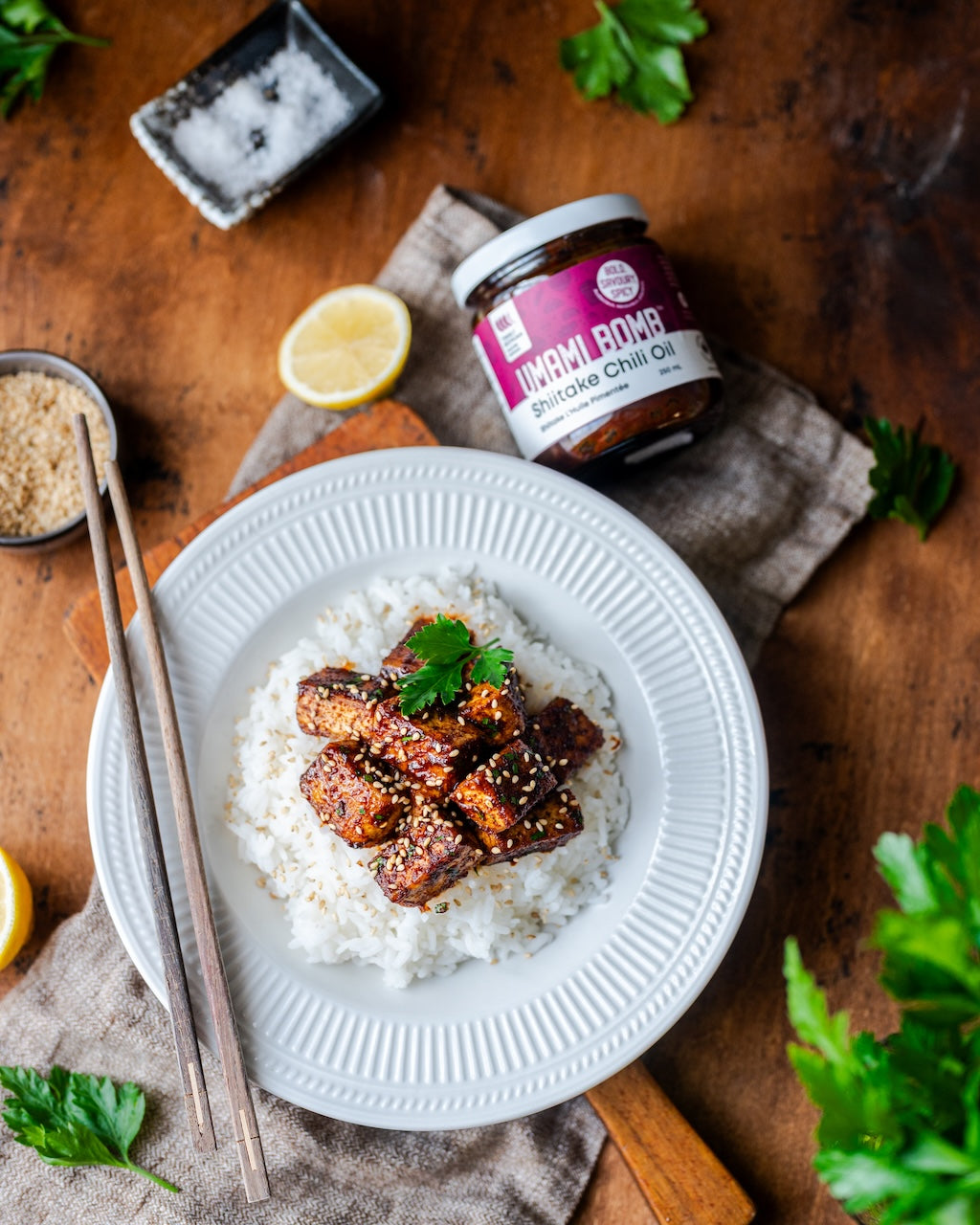 Shiitake Chili Oil Tingly Sichuan