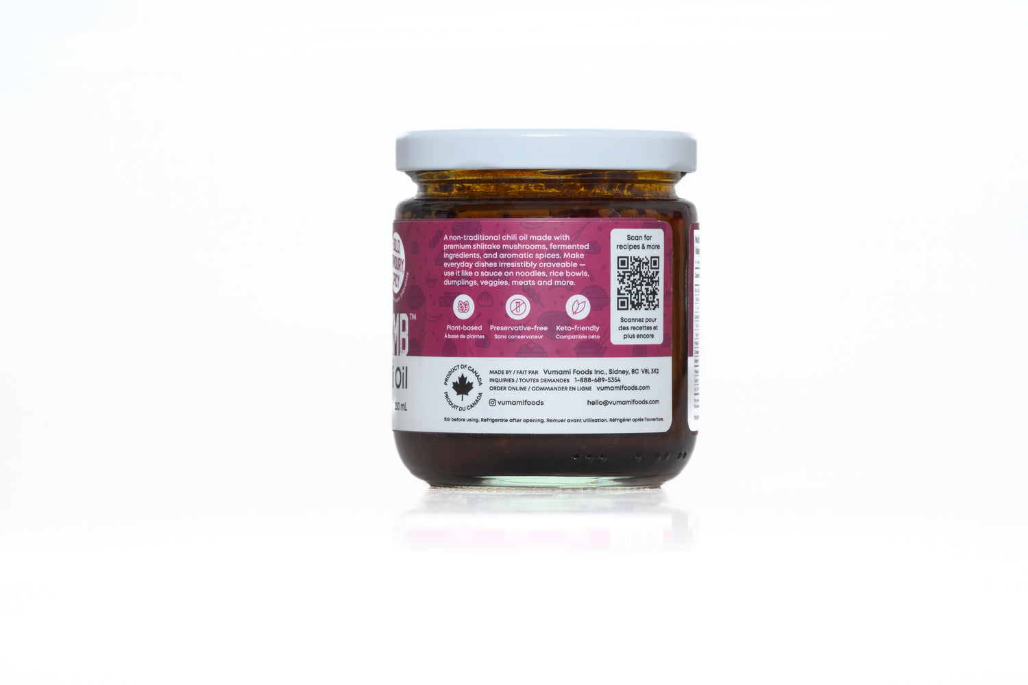 Shiitake Chili Oil Tingly Sichuan