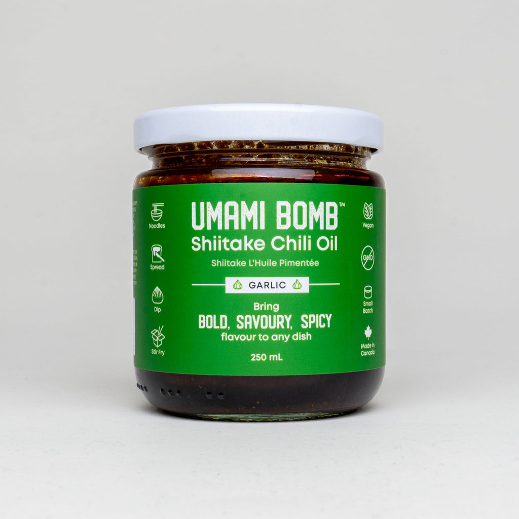 Umami Bomb Shiitake Chili Oil - Garlic