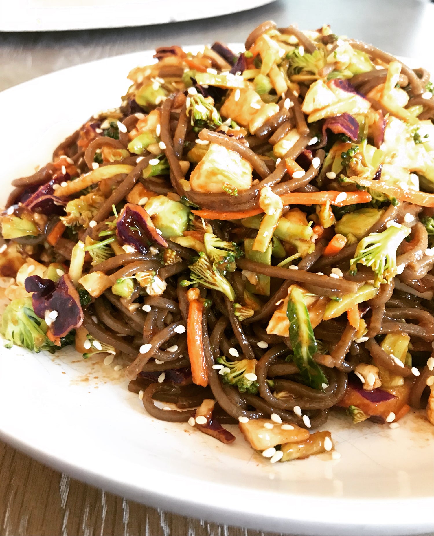 Summer Soba Noodle Salad