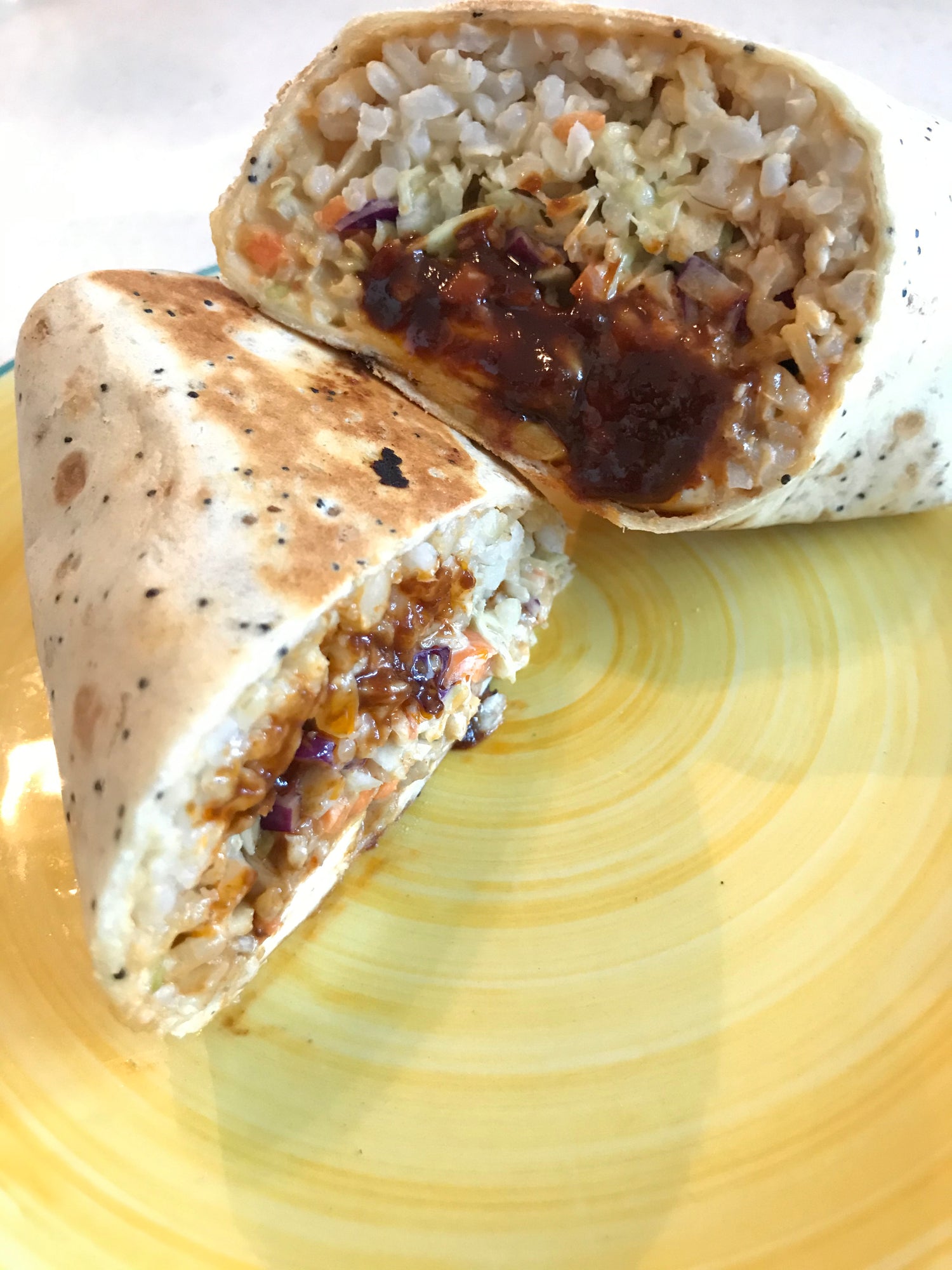 Savoury Veggie Wraps