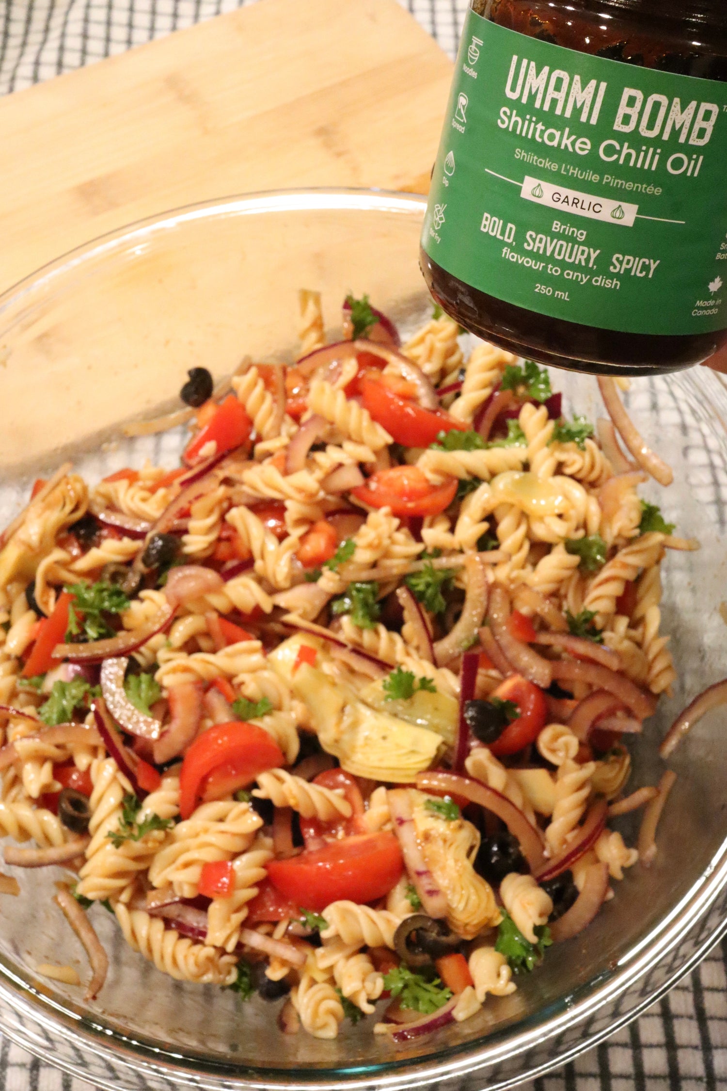 Chickpea Pasta Salad