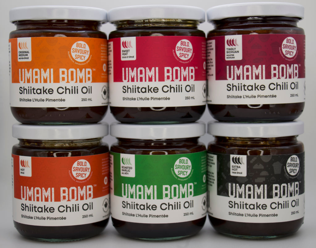 Umami Bomb Shiitake Chili Oil - All The Bombs