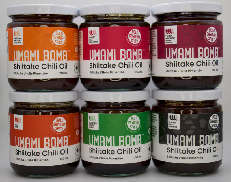 Umami Bomb Shiitake Chili Oil - All The Bombs