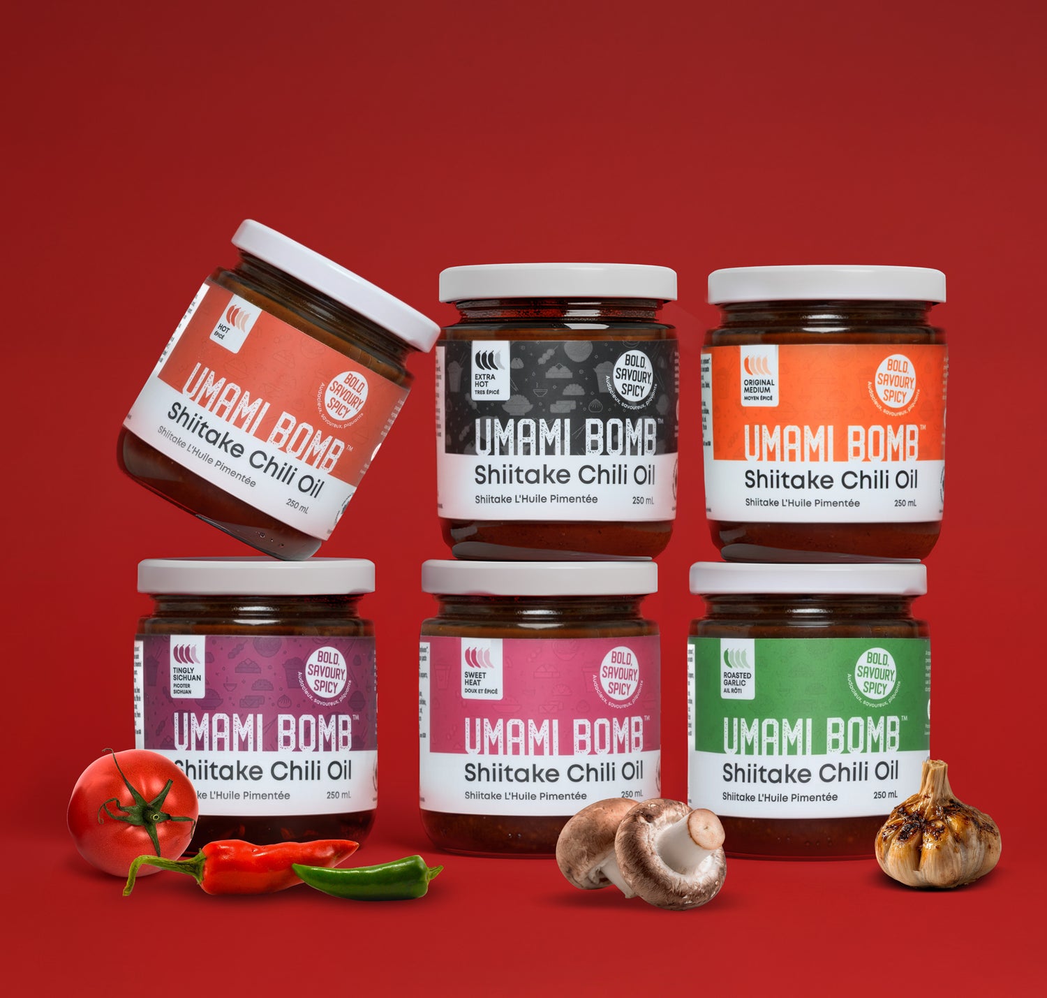 Shiitake Chili Oil All The Bombs (1 Free Jar)