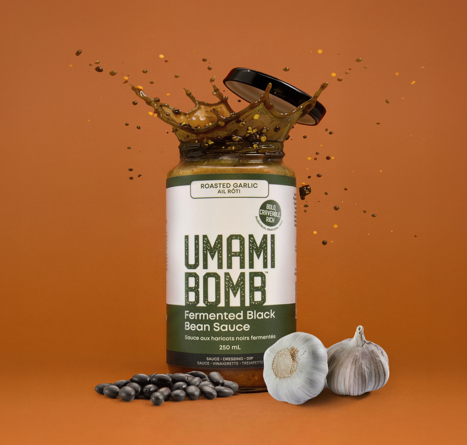 Fermented Black Bean Sauce Roasted Garlic