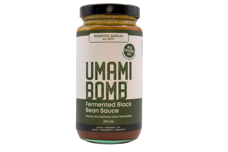 Umami Bomb Fermented Black Bean Sauce - Roasted Garlic