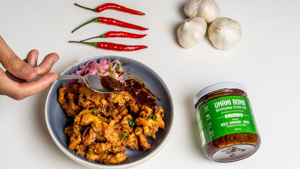 Umami Bomb Shiitake Chili Oil - Roasted Garlic