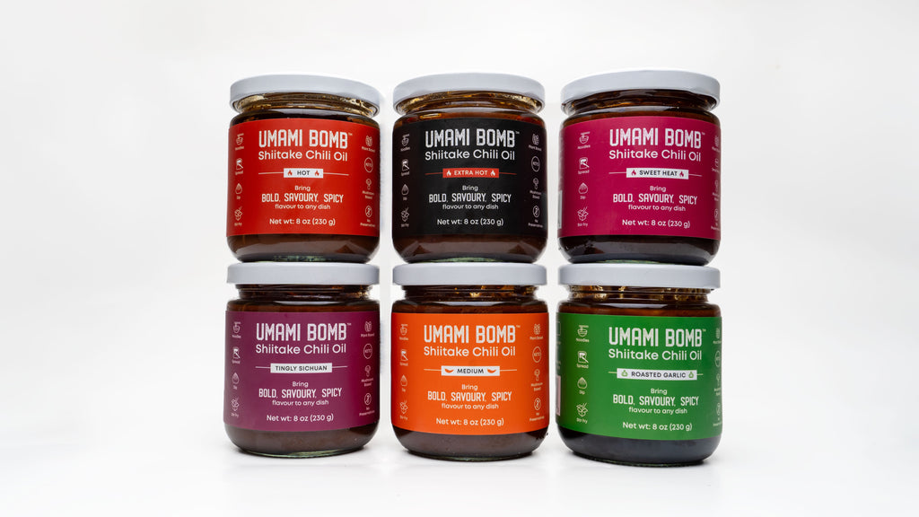 Umami Bomb Shiitake Chili Oil - All The Bombs