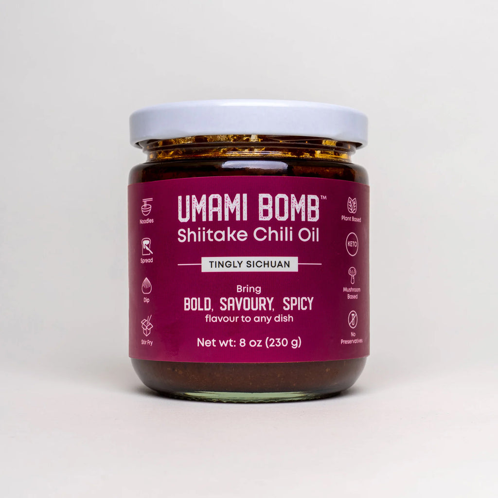 Umami Bomb Shiitake Chili Oil - Tingly Sichuan