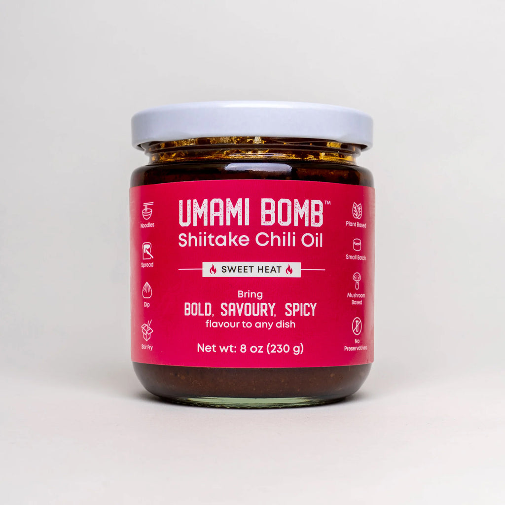 Umami Bomb Shiitake Chili Oil - Sweet Heat