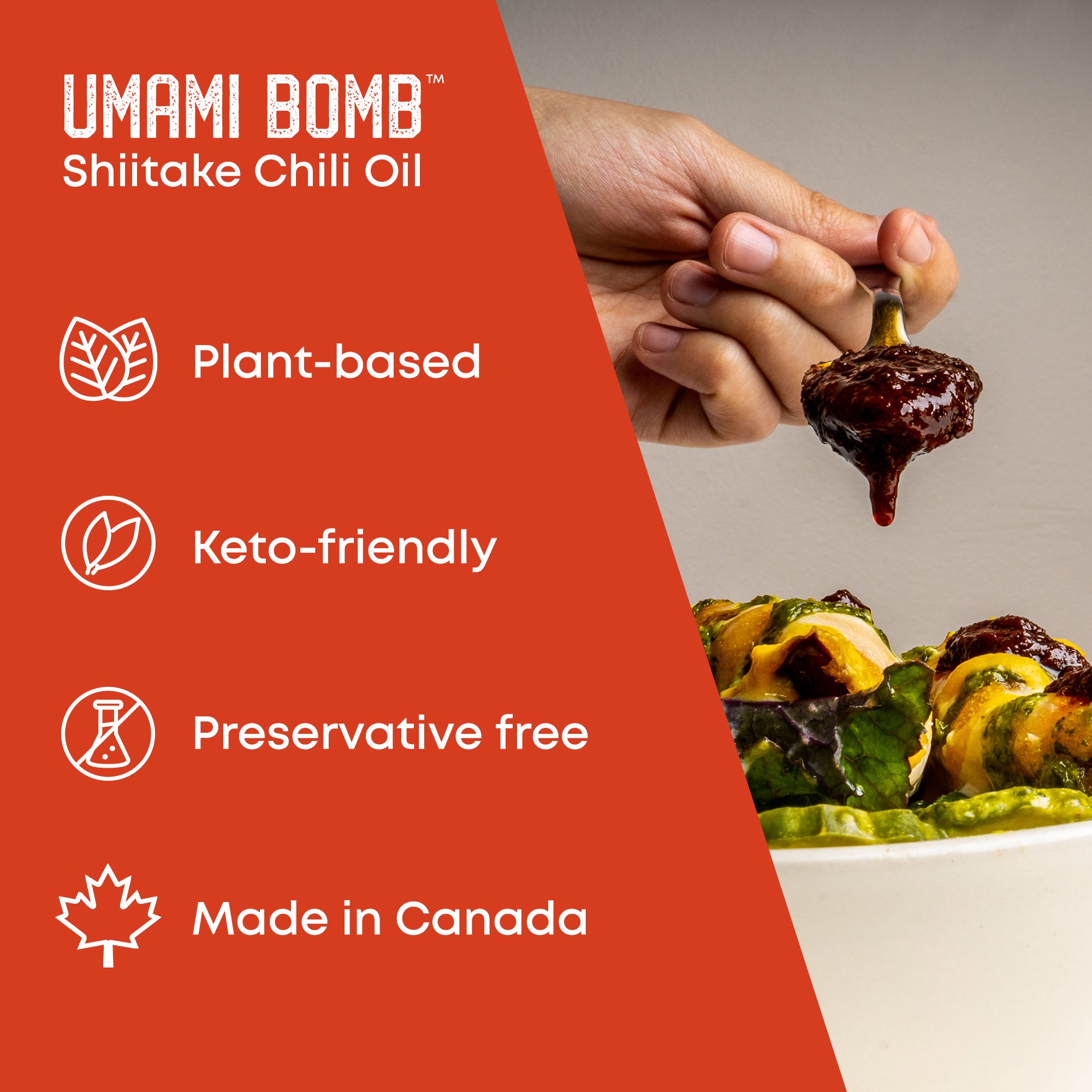 Umami Bomb Shiitake Chili Oil - Medium